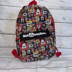 WALT DISNEY WORLD MICKEY MOUSE BACKPACK AUTHENTIC